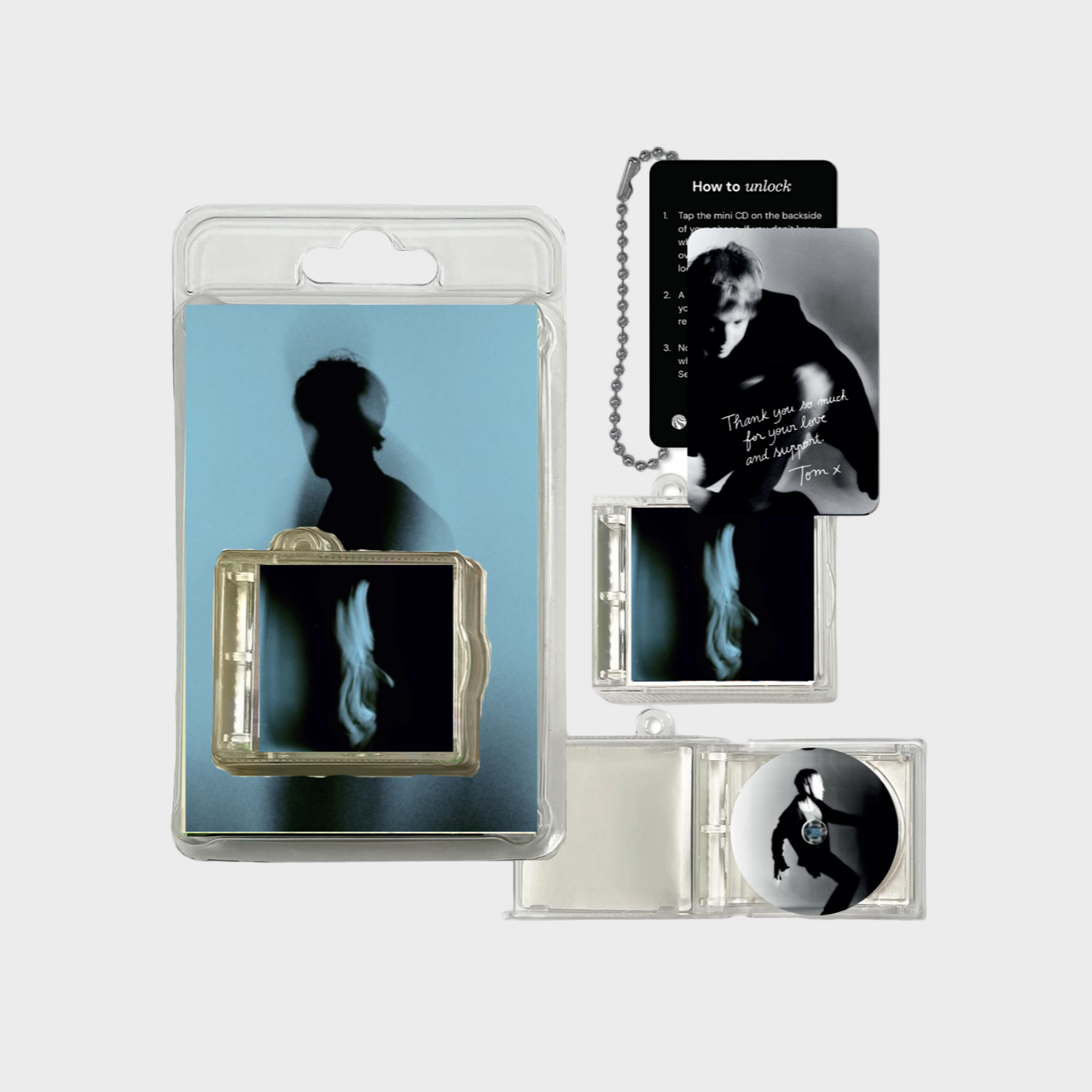 Exclusive mini-CD + tote bag bundle