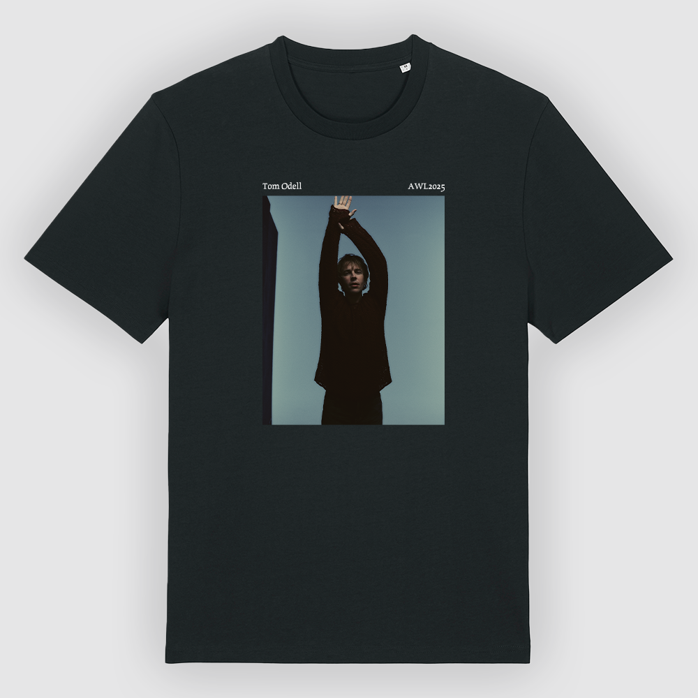 Tom Odell 2025 AWL tour tee - Black
